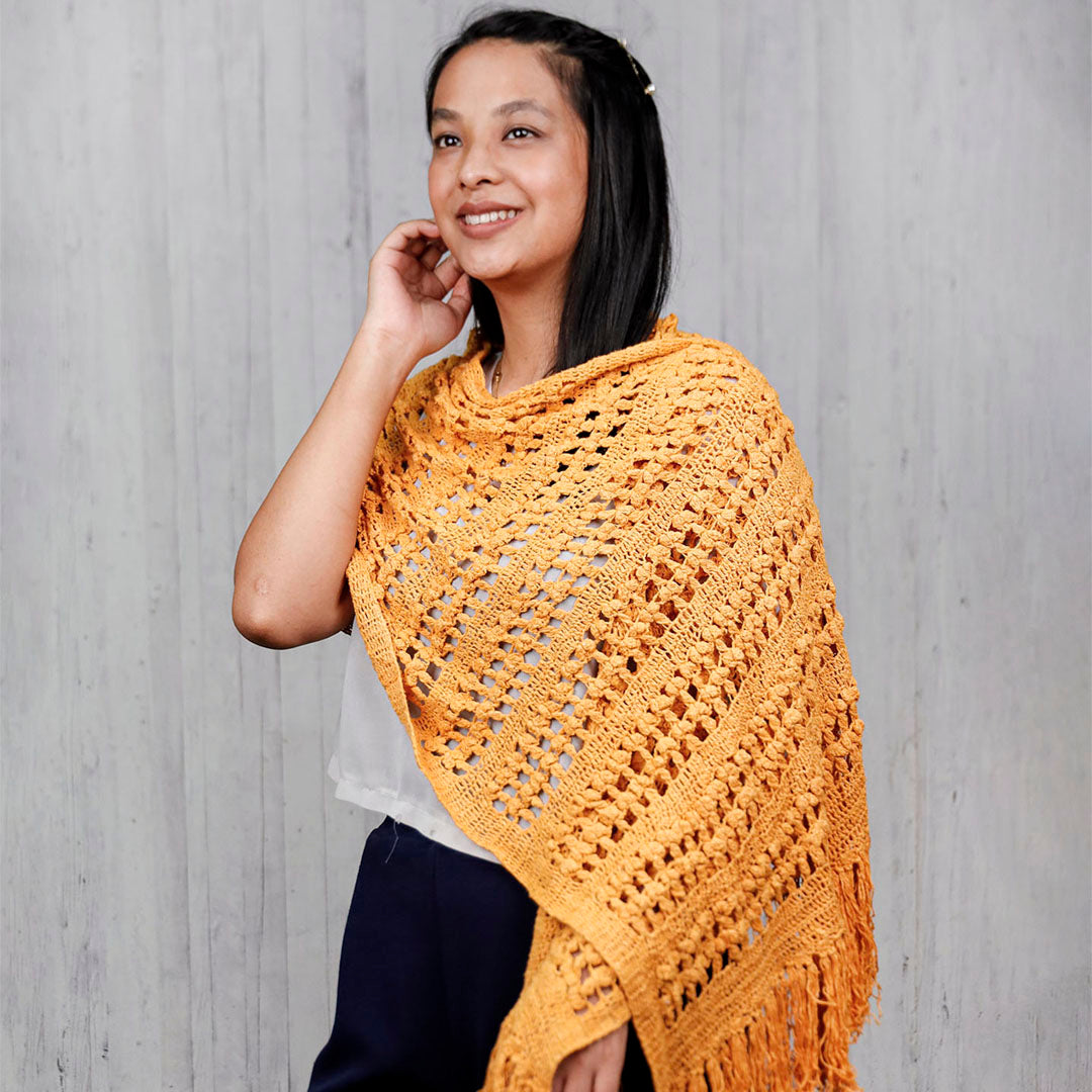 Bloom Crocheted Shawl Crochet Pattern