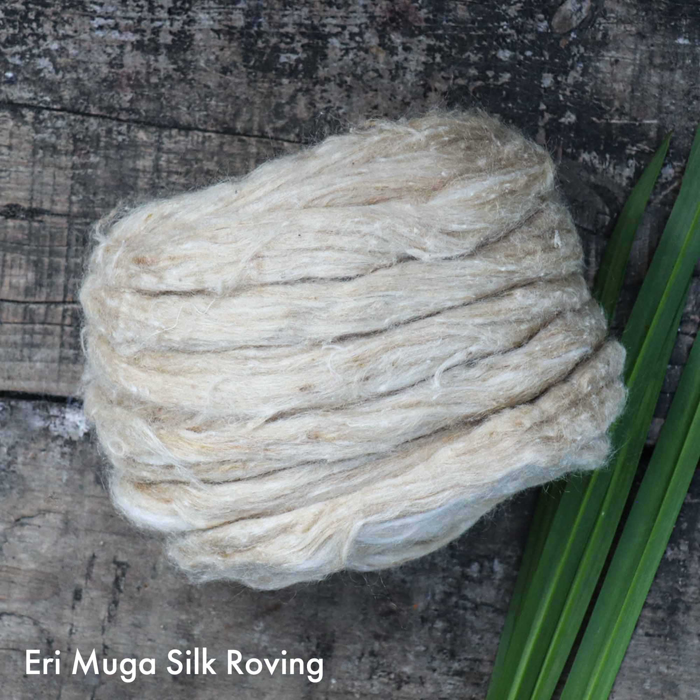 Eri Muga Silk Fiber- Silk Fiber - Muezart