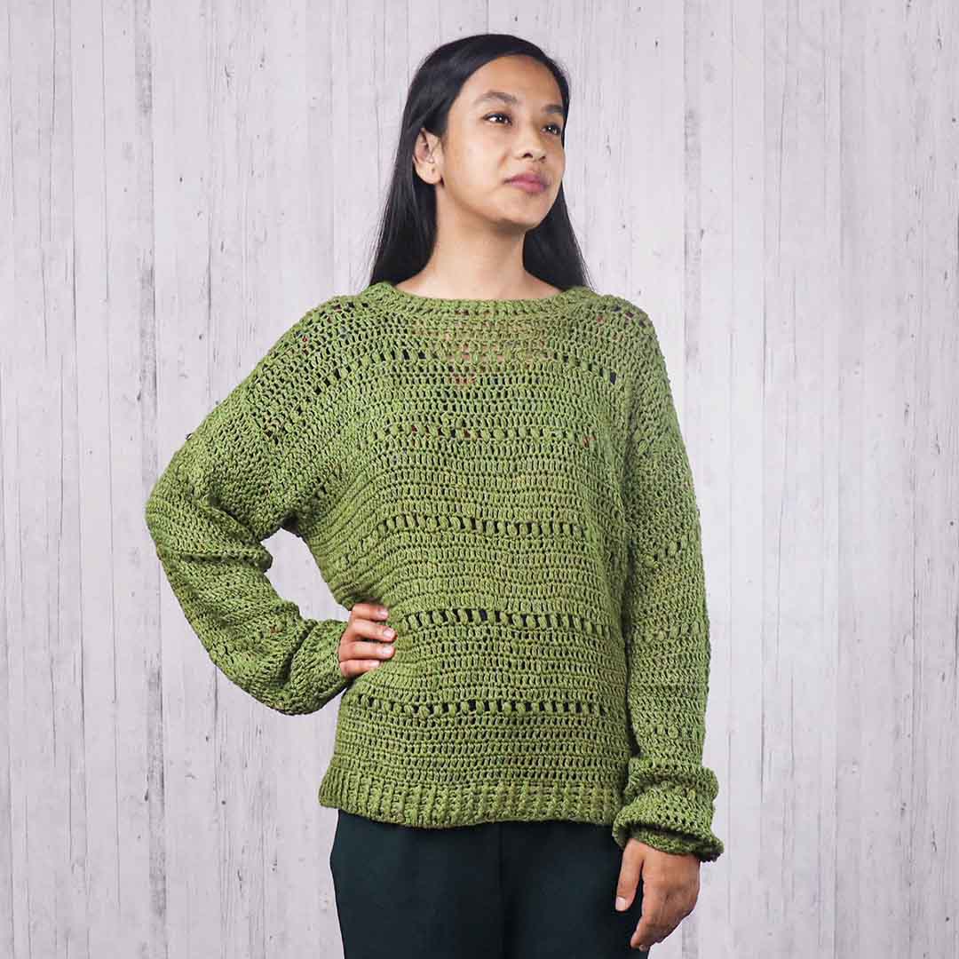 Download Free Crochet Pattern Sweater Design – Muezart India