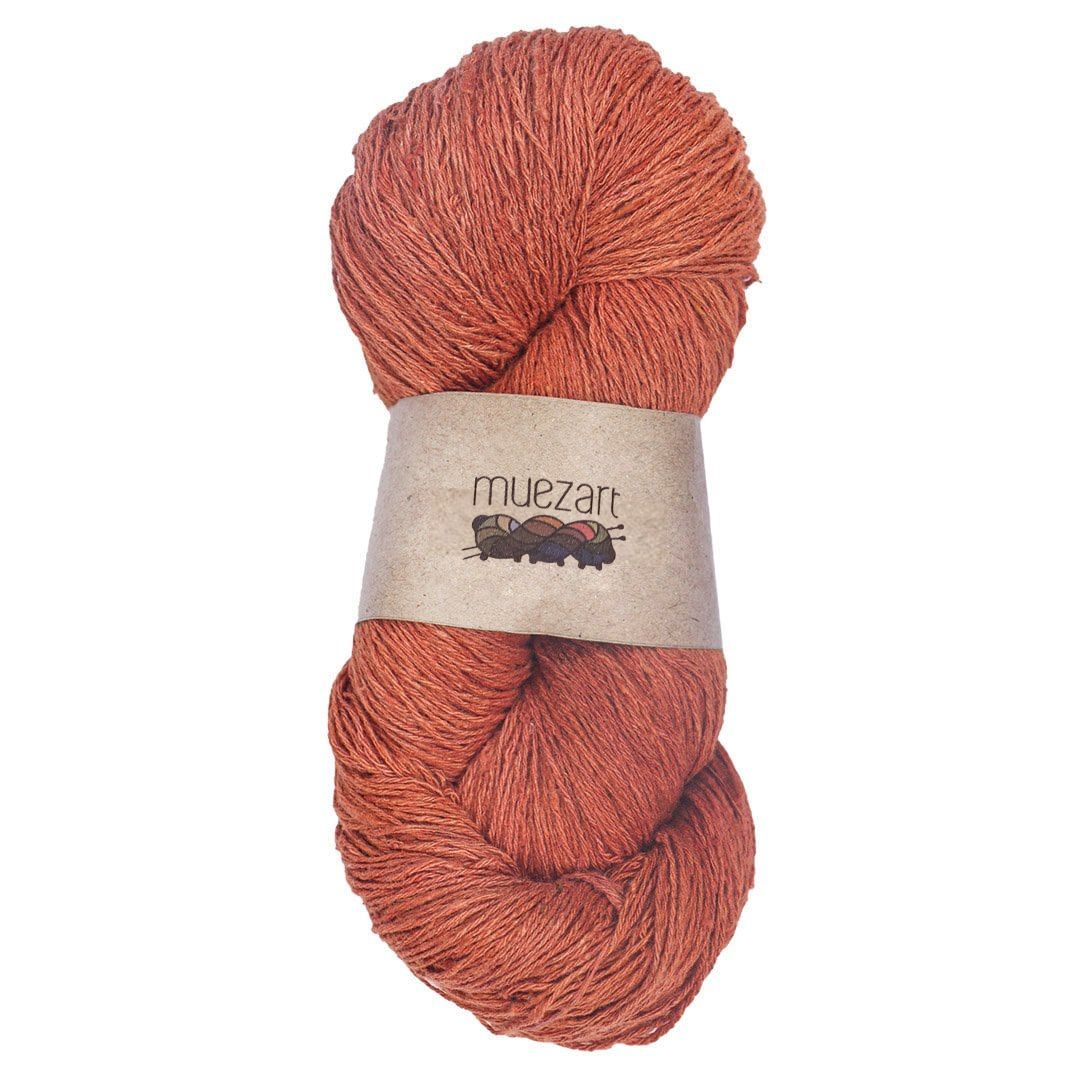Natural Dyed Eri Silk, Light Fingering Yarn 15/3 | 50gms