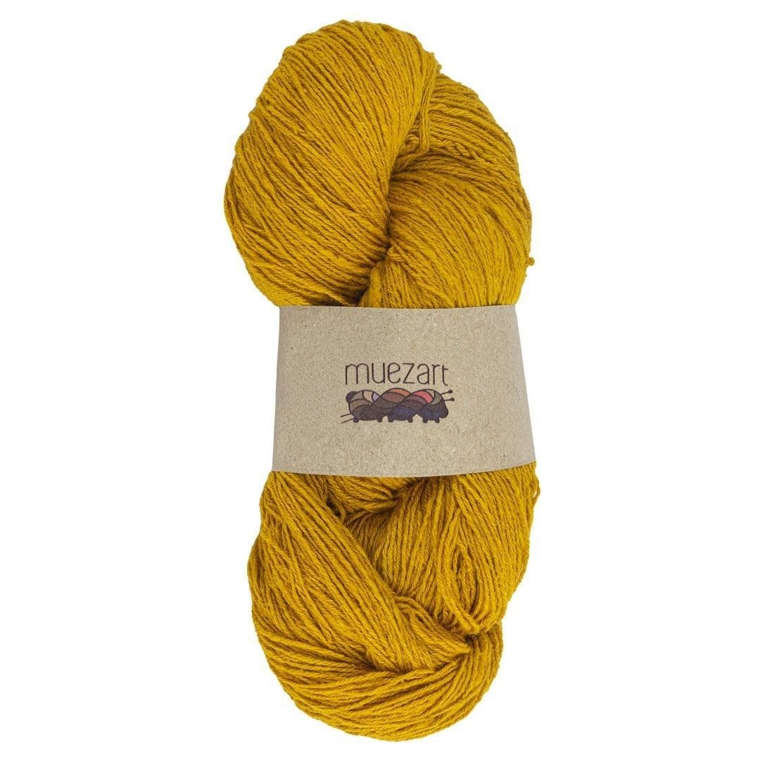 Natural Dyed Eri Silk, Light Fingering Yarn 15/3 | 100gms