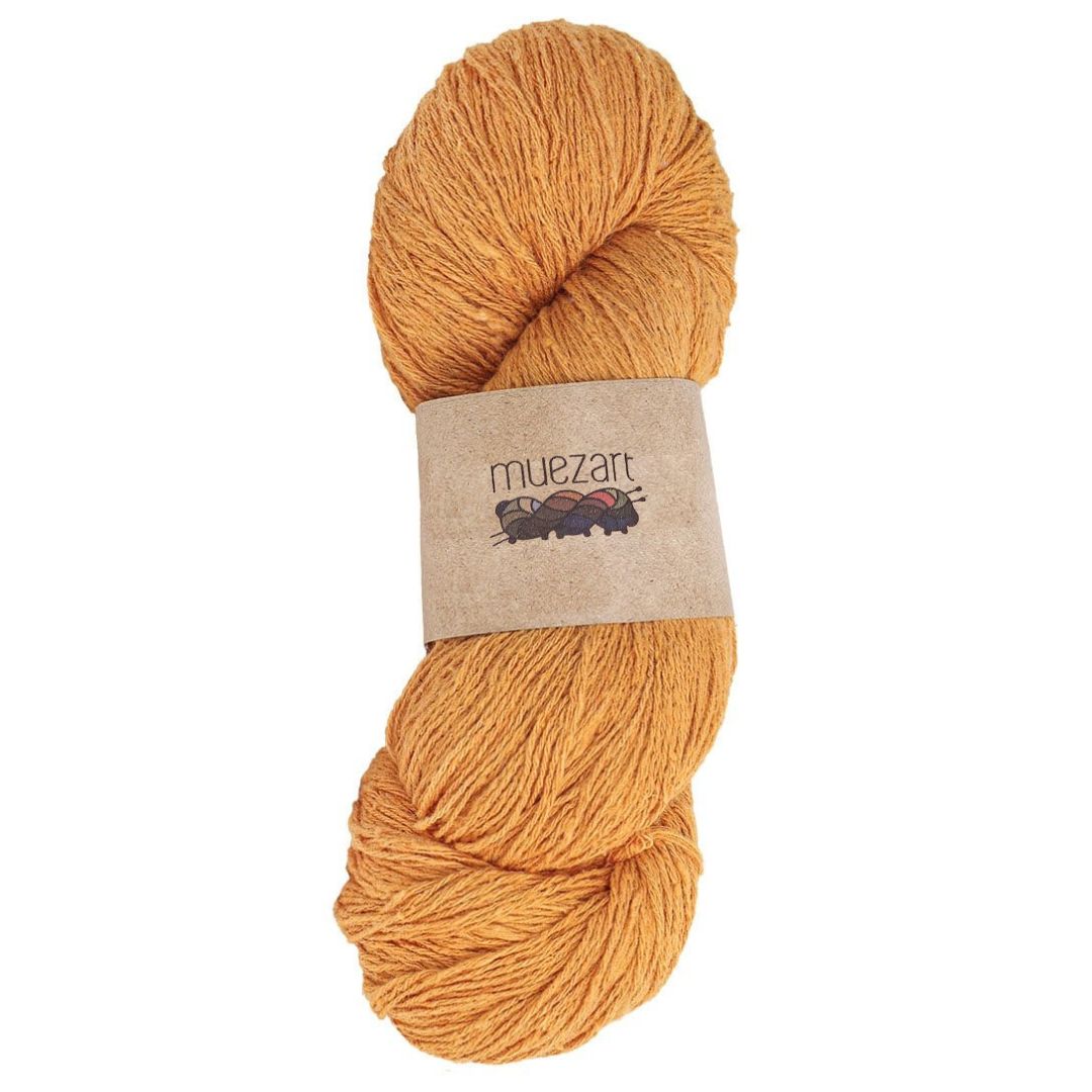 Natural Dyed Eri Silk, Light Fingering Yarn 15/3 | 50gms
