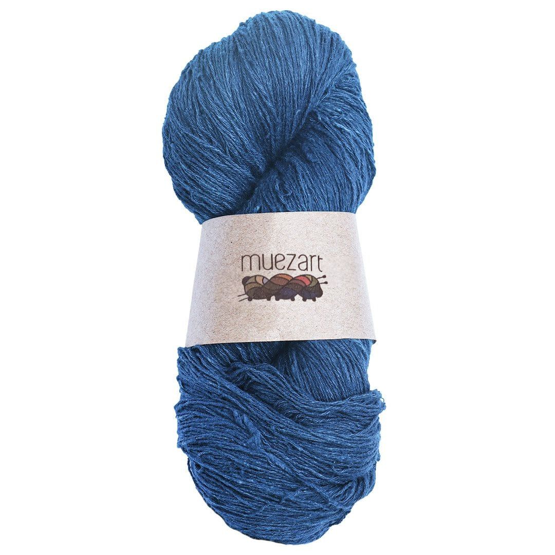 Natural Dyed Eri Silk, Light Fingering Yarn 15/3 | 50gms