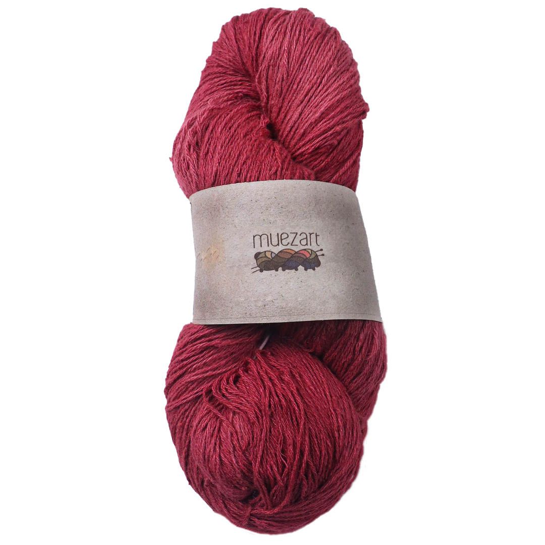 Natural Dyed Eri Silk, Light Fingering Yarn 15/3 | 50gms