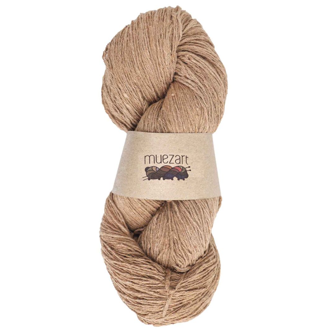 Natural Dyed Eri Silk, Light Fingering Yarn 15/3 | 50gms