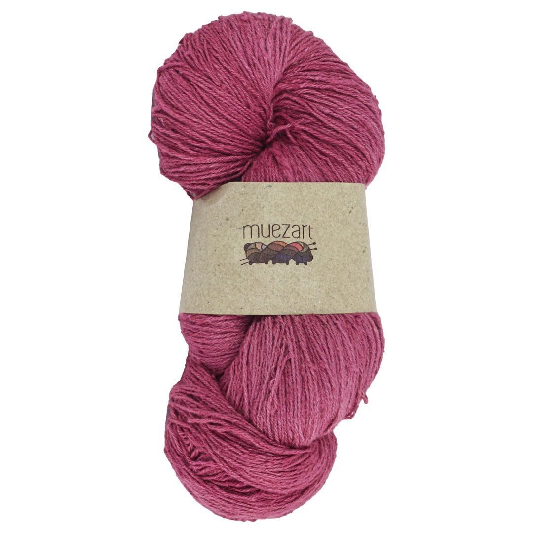 Natural Dyed Eri Silk, Light Fingering Yarn 15/3 | 100gms