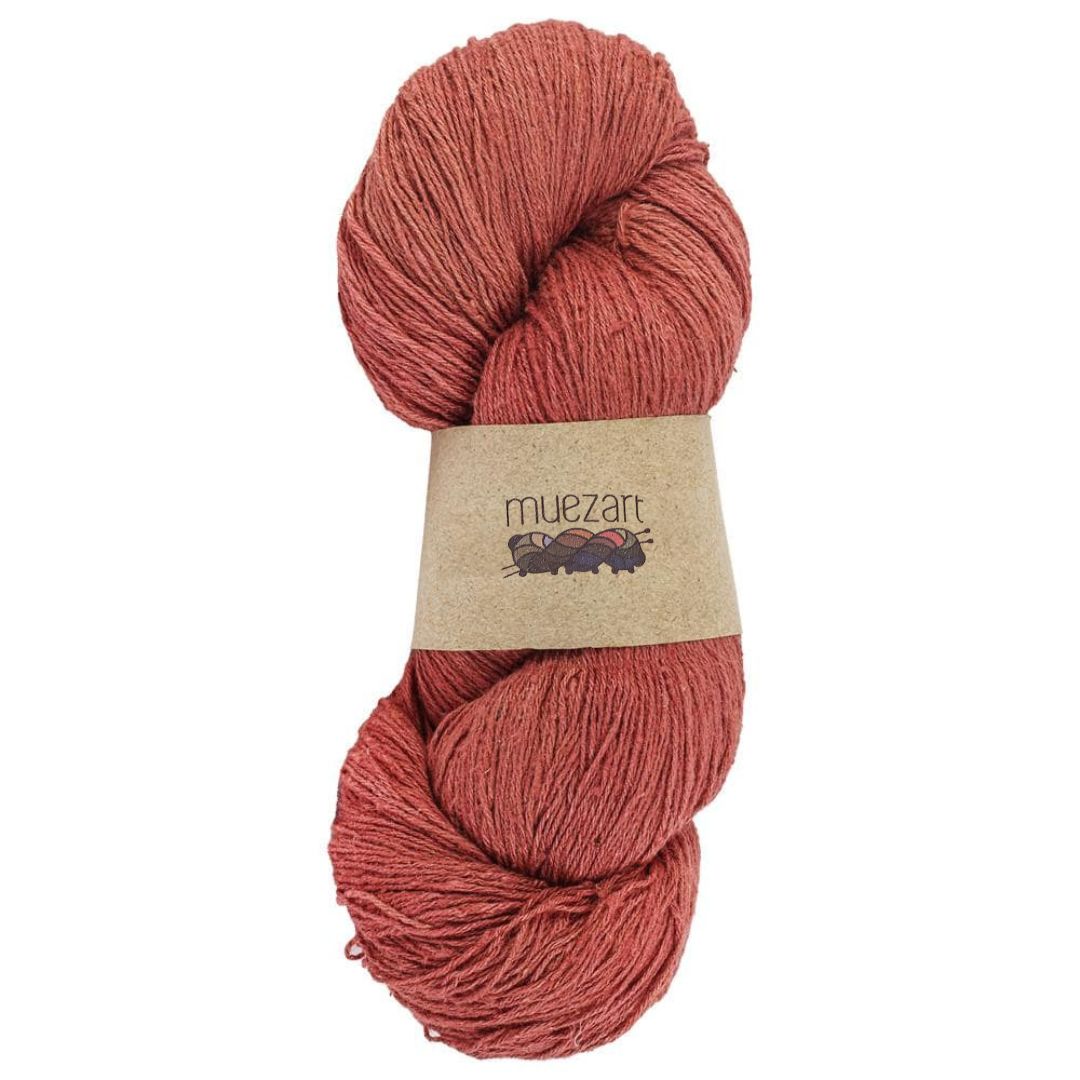 Natural Dyed Eri Silk, Light Fingering Yarn 15/3 | 50gms