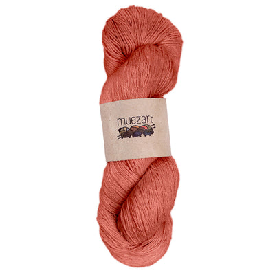 Natural Dyed Eri Silk Fingering Yarn 10/3 | 100gms
