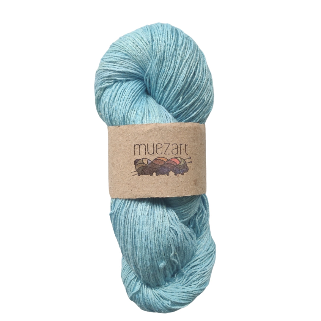 Natural Dyed Eri Silk, Light Fingering Yarn 15/3 | 100gms