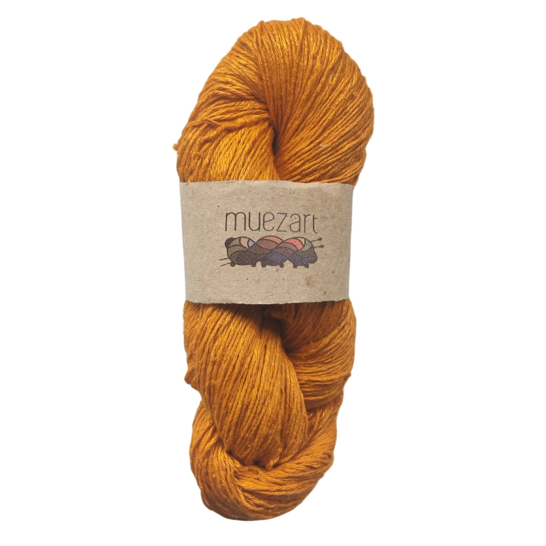 Natural Dyed Eri Silk, Light Fingering Yarn 15/3 | 100gms