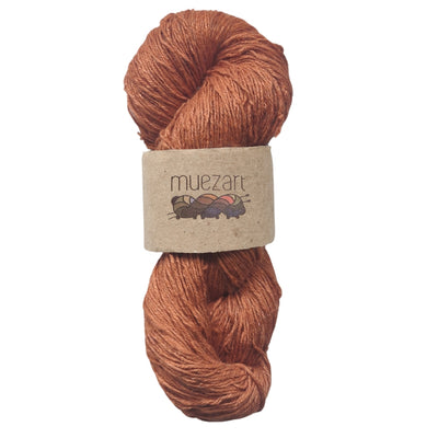 Natural Dyed Eri Silk, Light Fingering Yarn 15/3 | 100gms