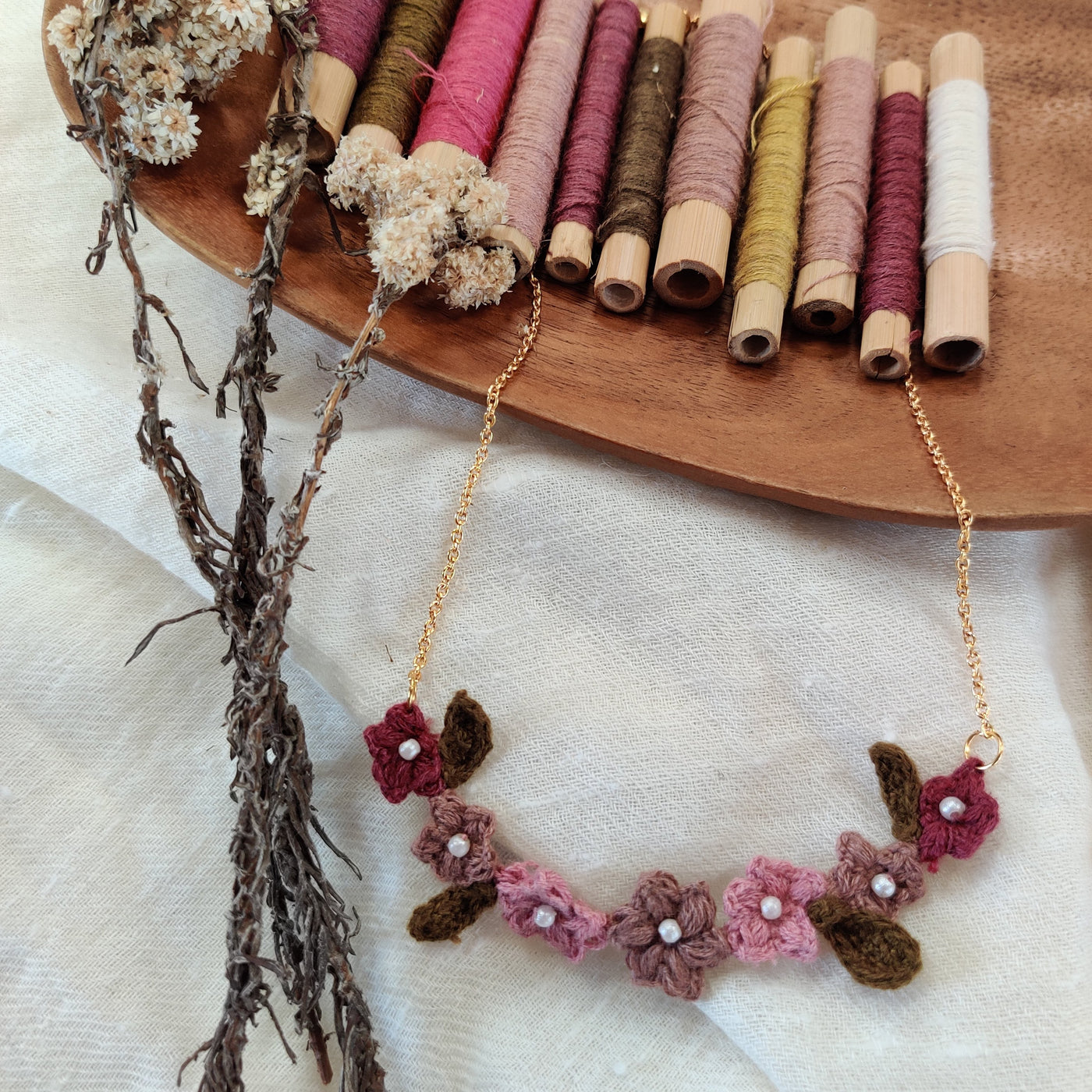 Eri Silk Necklace