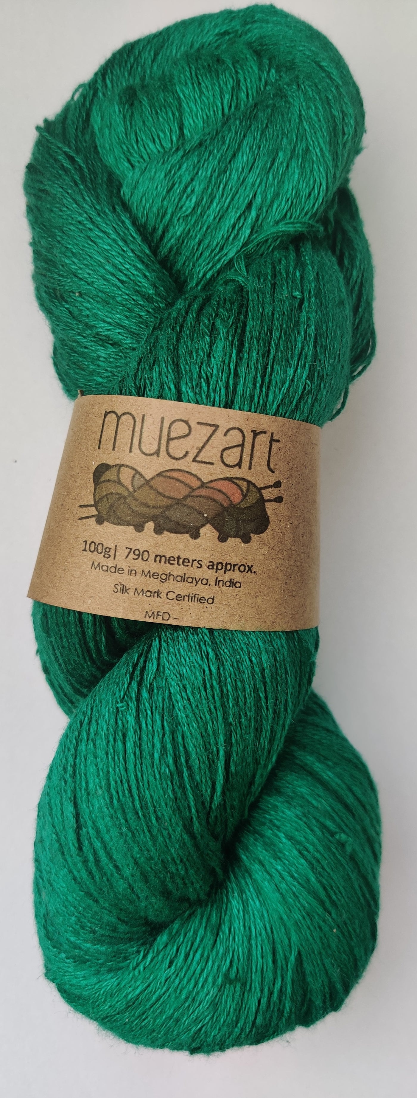 Natural Dyed Eri Silk Weaving Yarn 20/2 | 100gms