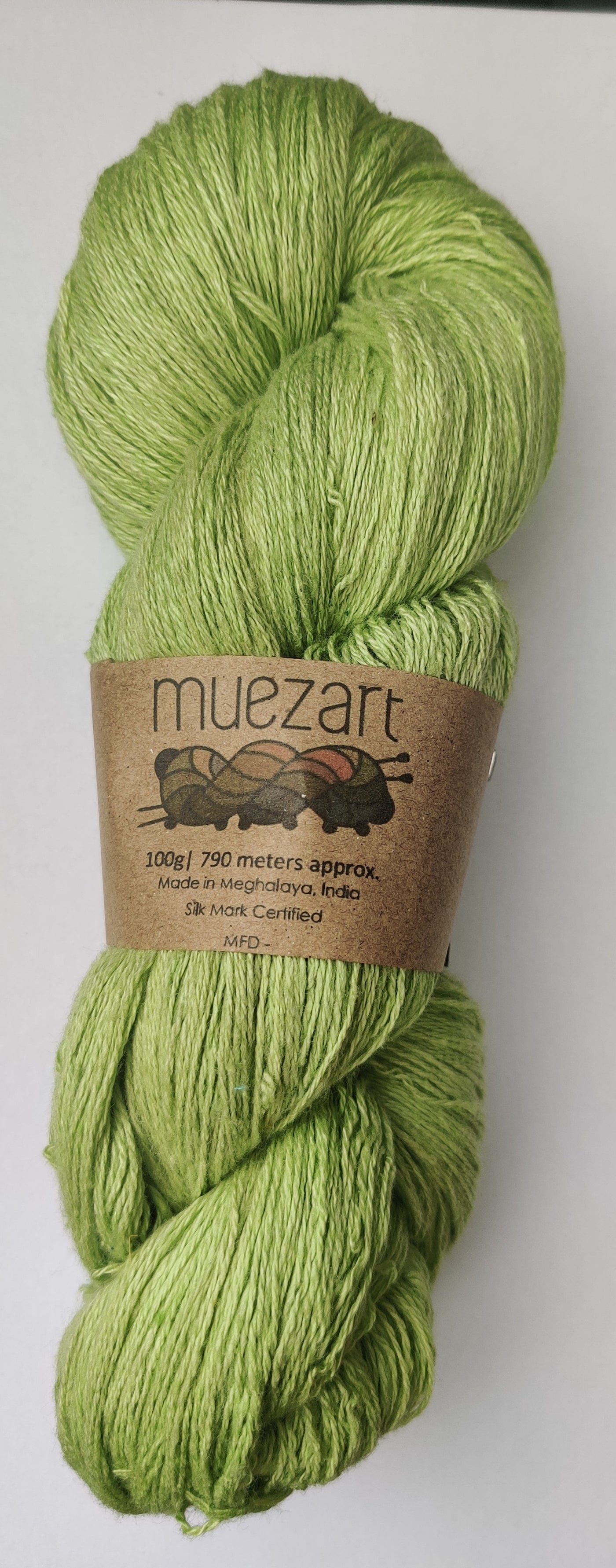 Natural Dyed Eri Silk Weaving Yarn 20/2 | 100gms