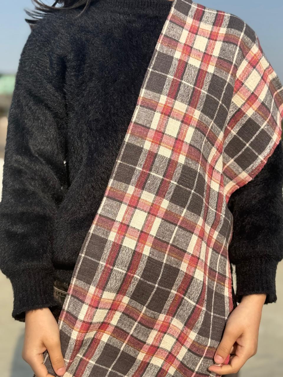 Nari Tartan Scarf