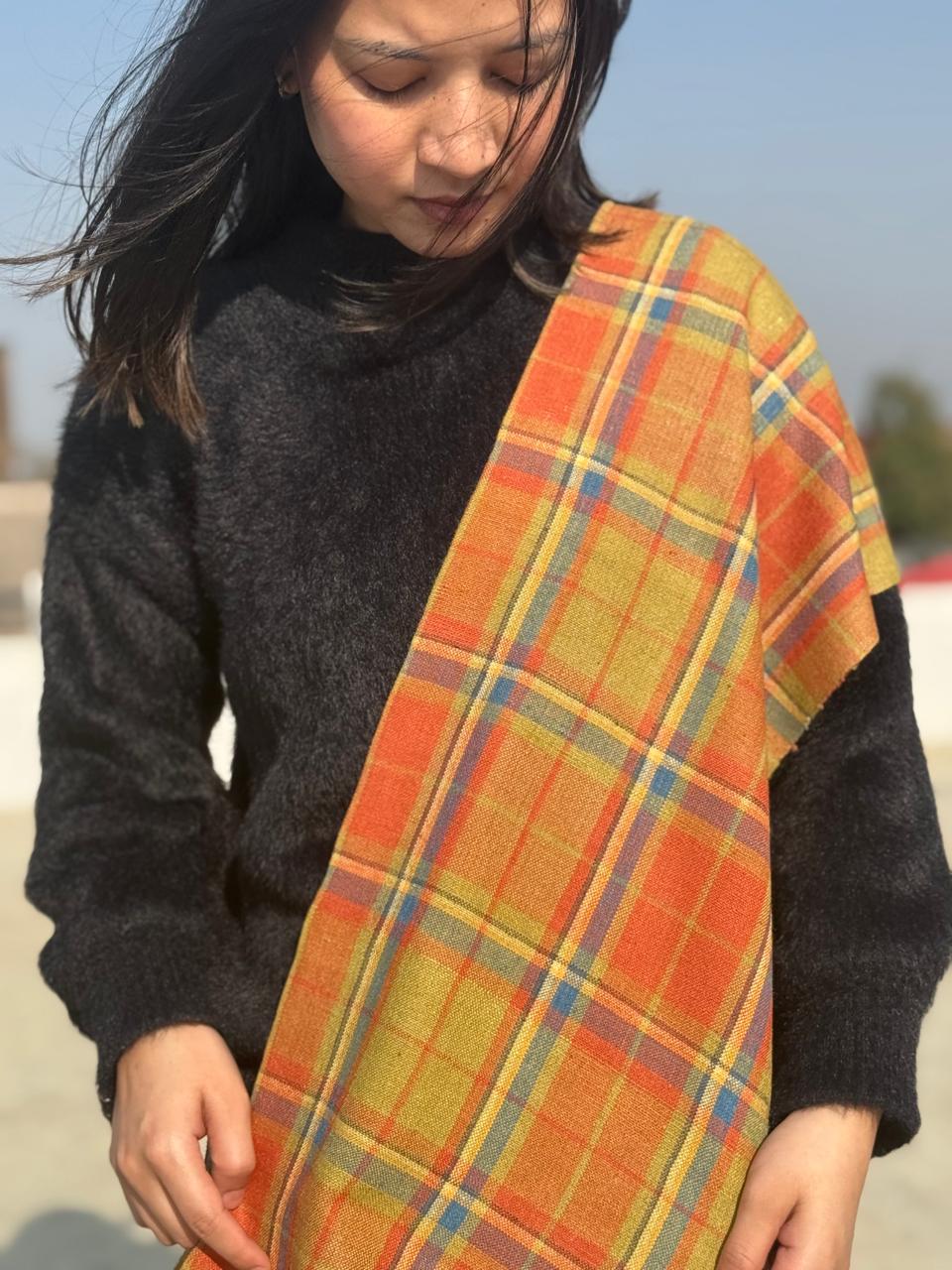 Nari Tartan Scarf
