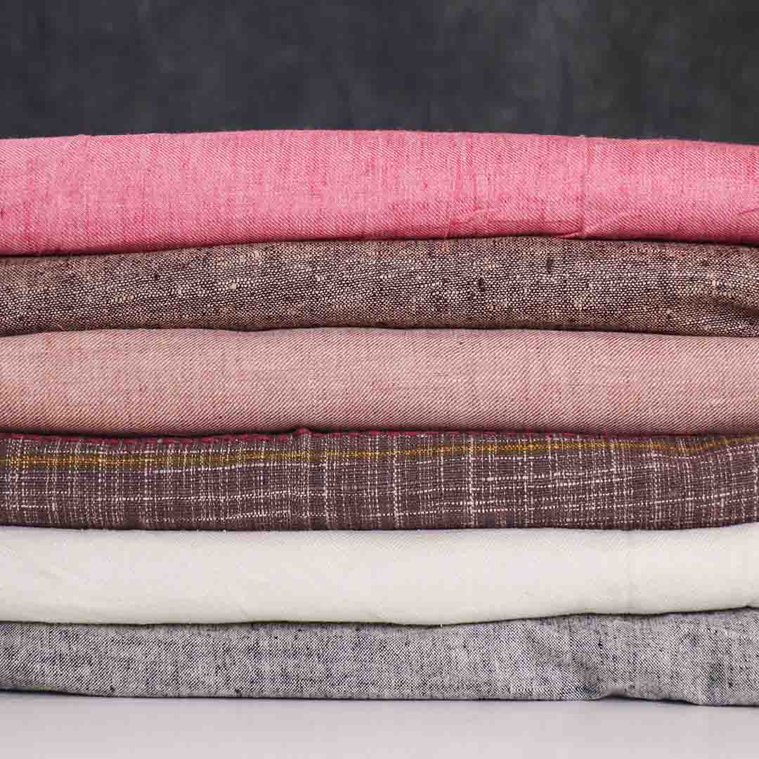 Eri Silk Fabric Samples