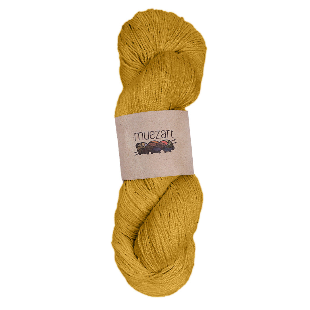 Natural Dyed Eri Silk Fingering Yarn 10/3 | 100gms