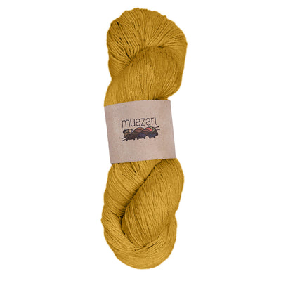 Natural Dyed Eri Silk Fingering Yarn 10/3 | 100gms