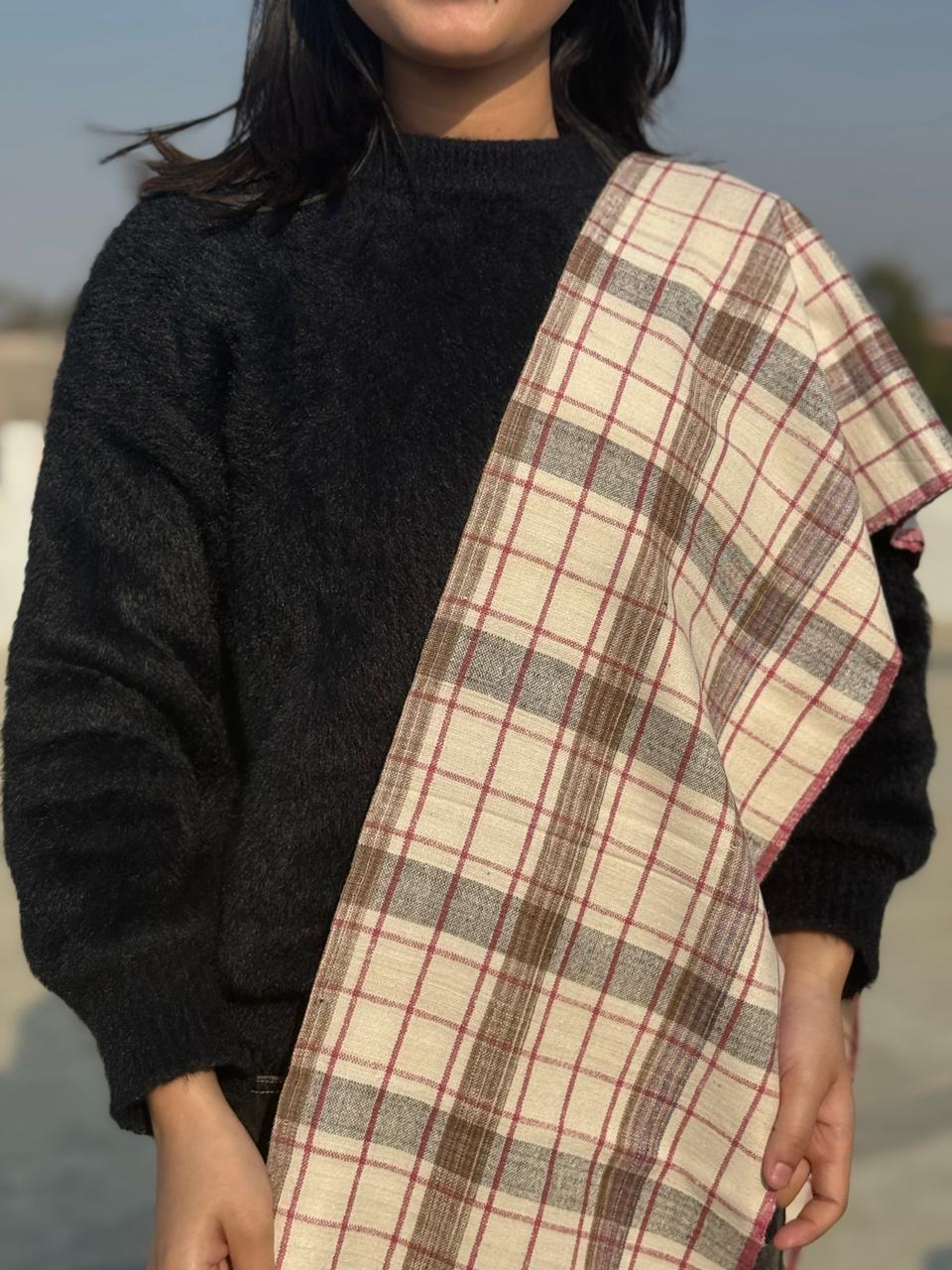 Nari Tartan Scarf