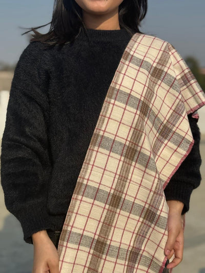Nari Tartan Scarf