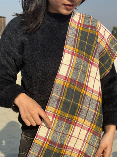 Nari Tartan Scarf