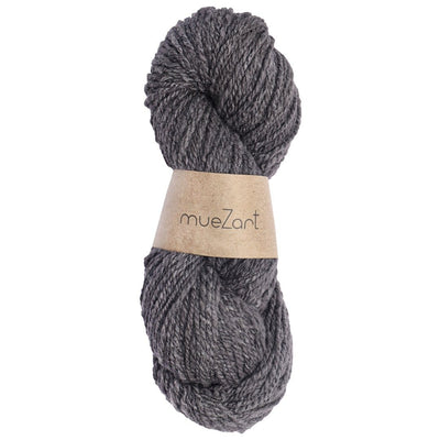 Grey Handspun Yarn Made From Eri Silk - Yarn For Knitting - Yarn For Crochet- Best Knitting Yarn - Best Crochet Yarn