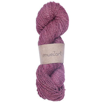 Maroon Handspun Yarn Made From Eri Silk - Yarn For Knitting - Yarn For Crochet- Best Knitting Yarn - Best Crochet Yarn