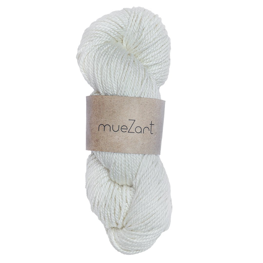 Natural Eri Silk Undyed Yarn - Worsted Yarn - Best Yarn For Knitting