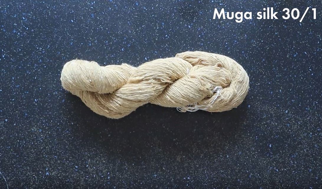Muga Silk Weaving Yarn 30/1 | 100g - Muezart India