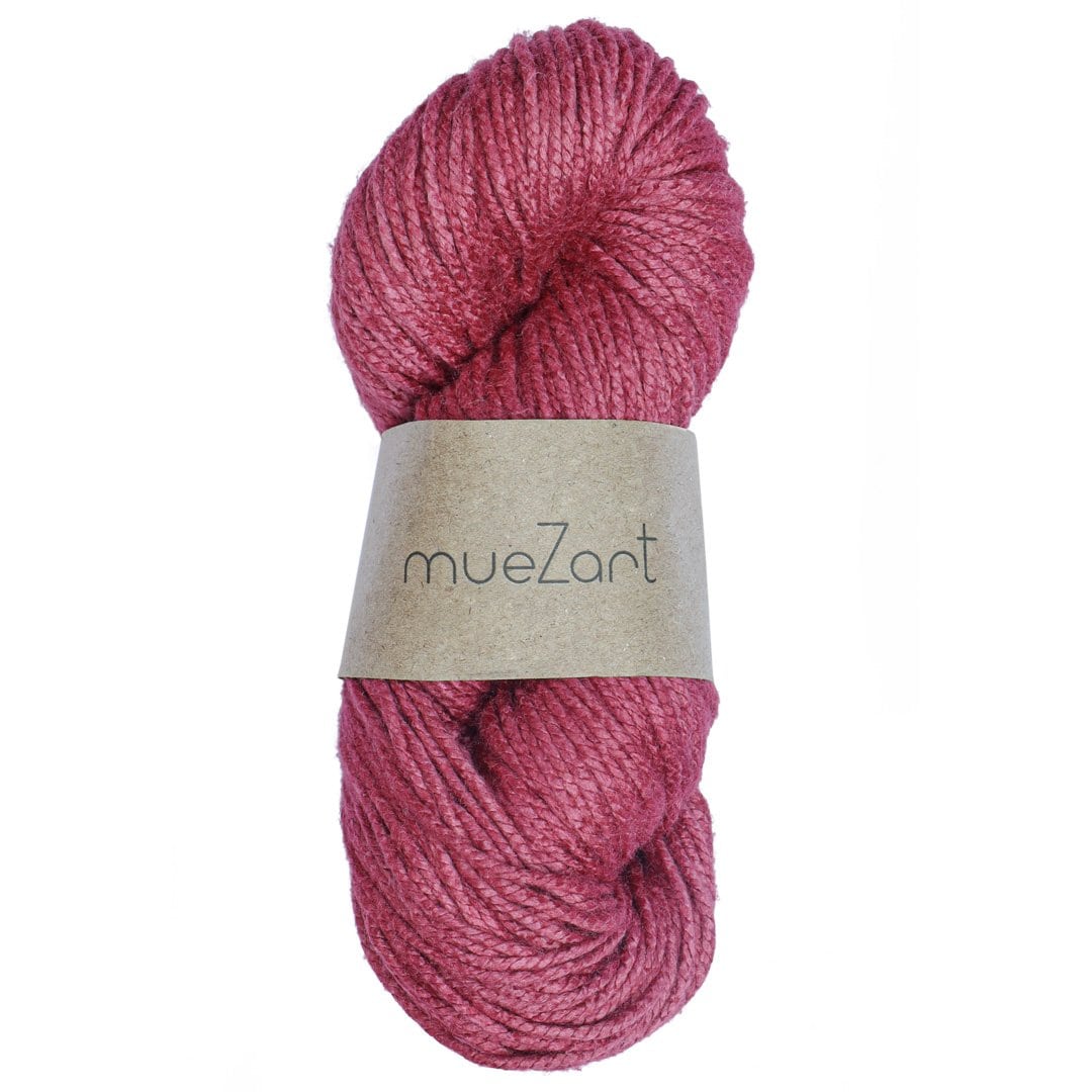 Natural Eri Silk Yarn Pink Yarn - Worsted Yarn - Best Yarn For Knitting