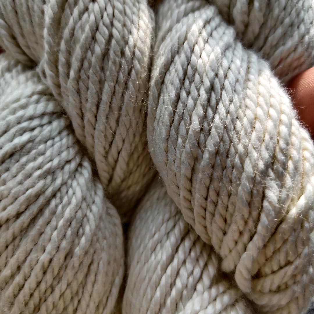 Eri Silk Undyed Yarn 3/3 | DK| 100g - Muezart India