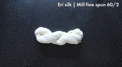 Natural  Eri Silk Weaving Yarn 60/2 |  90g - Muezart India