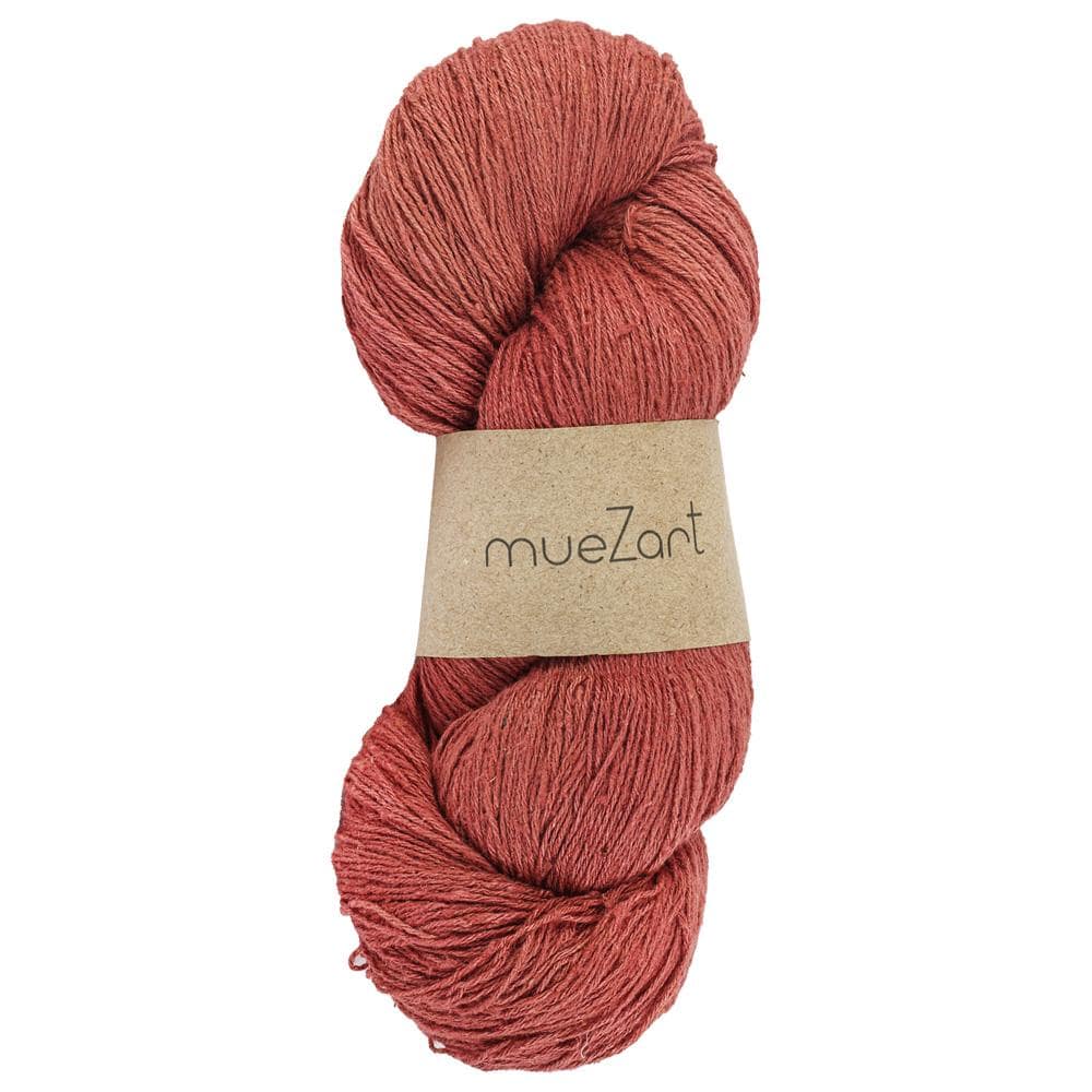 Orange  Colour Natural Eri Silk Yarn - Best Silk Yarn For Crochet - Best Silk Yarn For Knitting