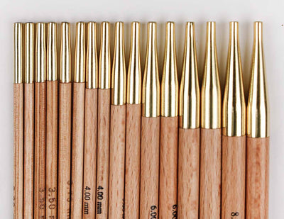 Basix Wood Normal Interchangeable Knitting Needles