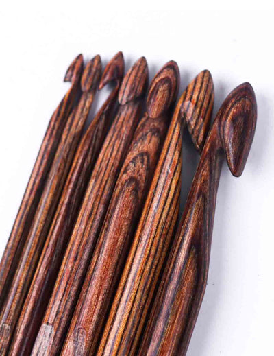 KnitPro Wooden Crochet Hook - Single Ended