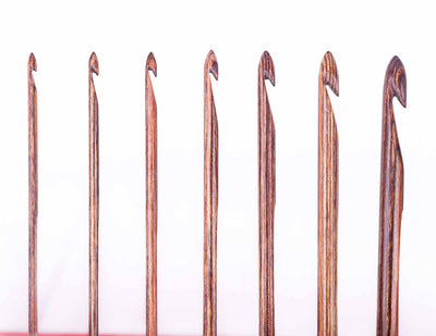 KnitPro Wooden Crochet Hook - Single Ended