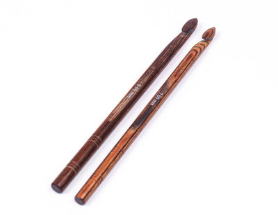 KnitPro Wooden Crochet Hook - Single Ended