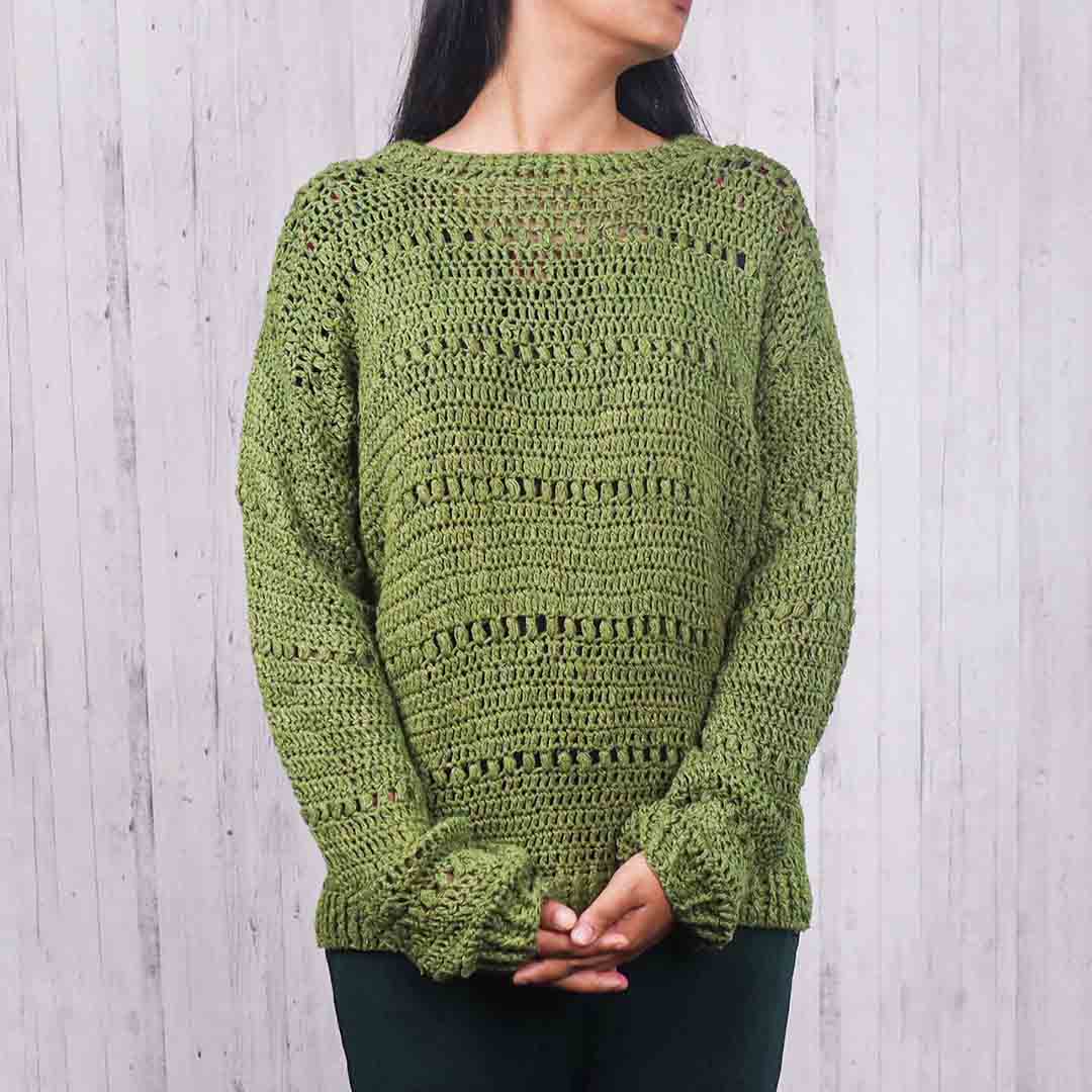 Download Free Crochet Pattern Sweater Design – Muezart India