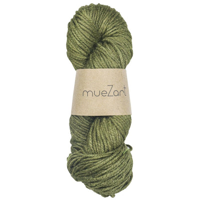 Natural Eri Silk Yarn Green Yarn - Worsted Yarn - Best Yarn For Knitting