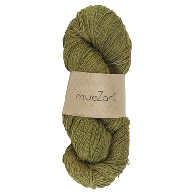 Green Colour Natural Eri Silk Yarn - Best Silk Yarn For Crochet - Best Silk Yarn For Knitting