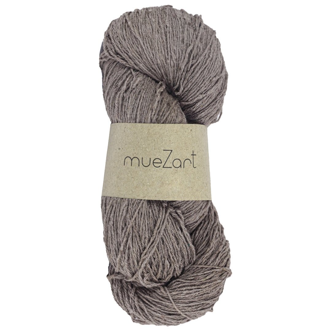 Grey  Colour Natural Eri Silk Yarn - Best Silk Yarn For Crochet - Best Silk Yarn For Knitting