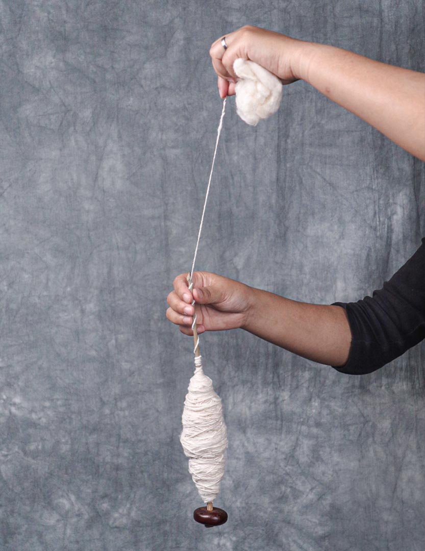 Spin yarn with a drop spindle Kit