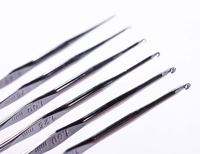 KnitPro Single Ended Steel Crochet Hooks