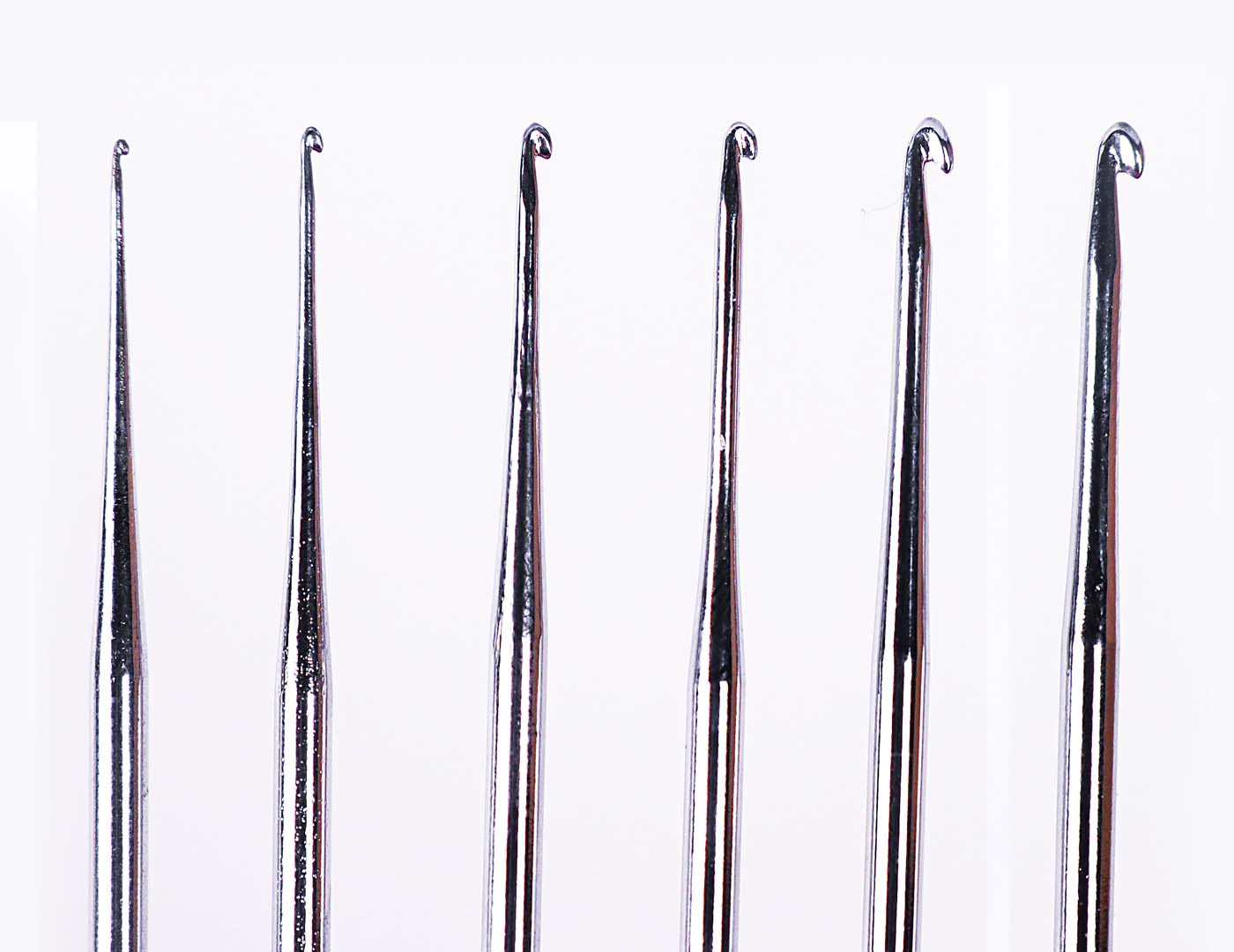 Single Ended Steel Crochet Hooks