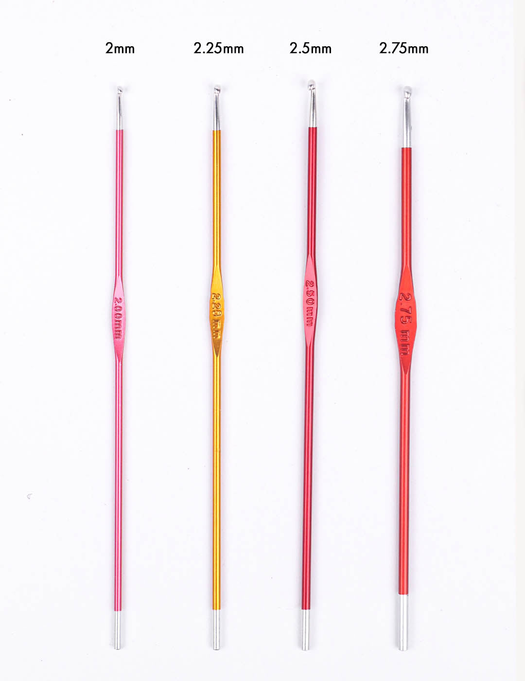 KnitPro Silver Single Ended Crochet Hook