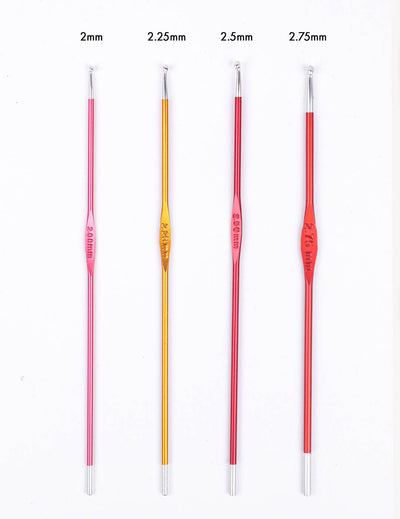 KnitPro Silver Single Ended Crochet Hook